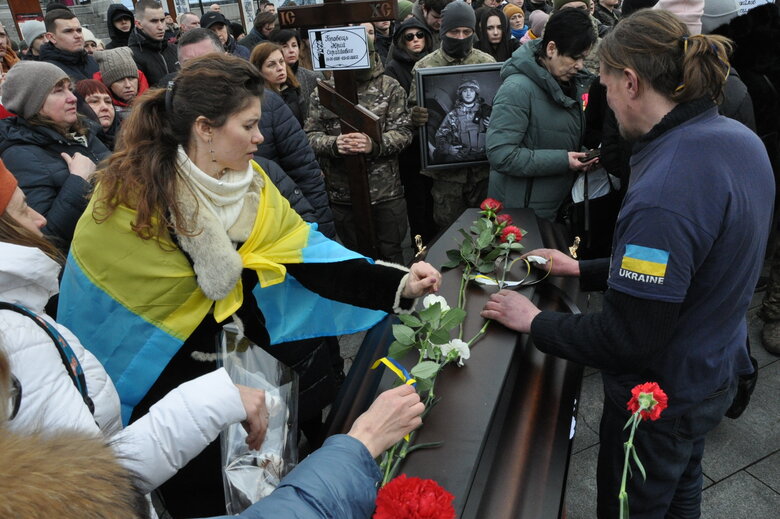 Із чотирма бійцями диверсійної групи Братства, які загинули на Брянщині в грудні 2022 року, попрощалися у Києві 18