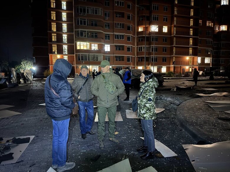 Наслідки удару по Одесі 9 листопада