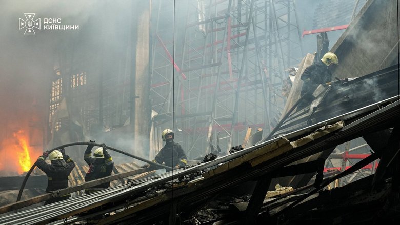 Наслідки удару по Бучанському району 8 жовтня