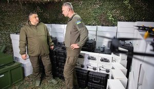 Кличко передал дроны в бригаду Рубеж
