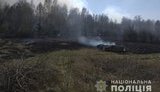 Виявлено жителя Київщини, причетного до пожежі в Бородянському районі, - Нацполіція. ВIДЕО