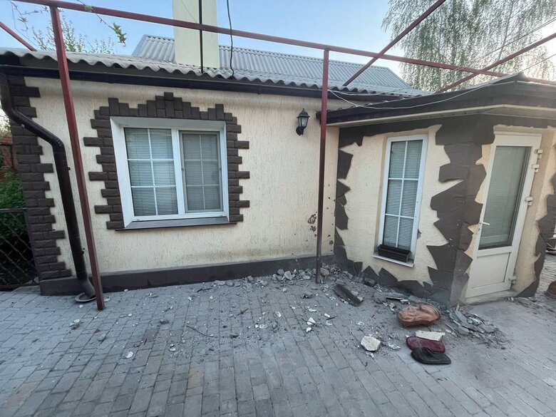 Nikopol after the attack