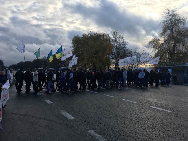 Farmers across Ukraine protesting against introduction of land reform 03