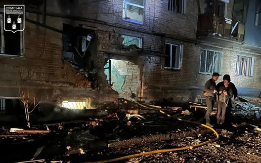 РФ вдруге за день атакувала безпілотником житловий будинок у Сумах: є постраждалі. ВІДЕО+ФОТОрепортаж (оновлення)