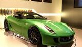 Позеленевший Ferrari - 599 гибрид с электромотором. Первые ФОТО.
