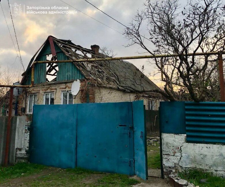 обстріли Запорізької області