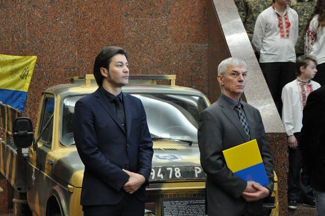 Виставка "Український Схід", присвячена АТО, відкрилася в Нацмузеї історії України у Другій світовій війні 06 Виставка "Український Схід", присвячена АТО, відкрилася в Нацмузеї історії України у Другій світовій війні 06