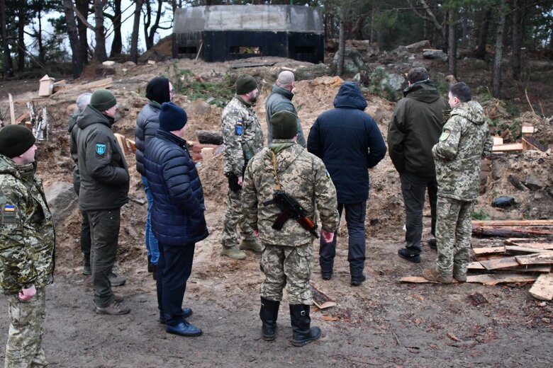 In Zhytomyr region, border with Belarus is sewn up with trenches and filled with concrete, - RMA 02
