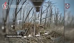 Бійці 5 штурмової бригади низкою атак ударних дронів знищили 4 гармати та 1 міномет ворога