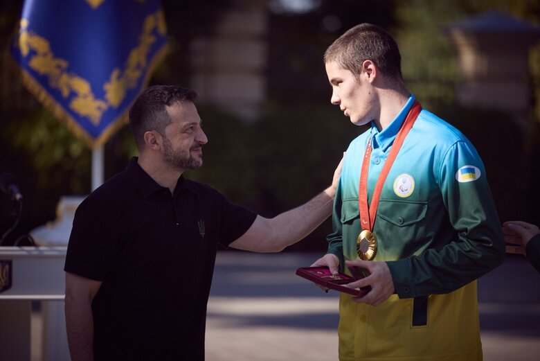 Зеленський нагородив призерів Паралімпіади