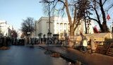 Наметове містечко прихильників Саакашвілі біля Ради. ФОТОрепортаж