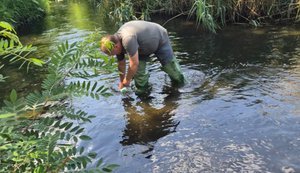 Water bodies in Obolon have been contaminated following night-time shelling of Kyiv. PHOTOS