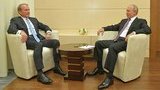Медведчук зробив собі щеплення російською вакциною і приїхав розповісти про це своєму куму Путіну