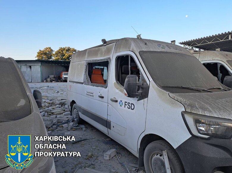 Росіяни обстріляли офіс Швейцарського фонду протимінної діяльності