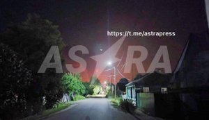 После атаки беспилотников вспыхнул пожар на военном аэродроме "Борисоглебск" в Воронежской области. ФОТО