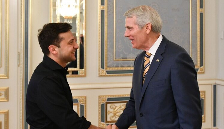 Senator Rob Portman: US to continue support Ukraine. PHOTOS