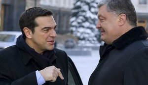 Порошенко проводит встречу с премьер-министром Греции Ципрасом. ФОТОрепортаж