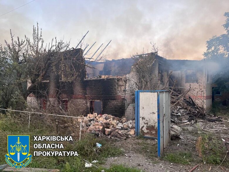 Последствия вражеских обстрелов Харьковщины 03