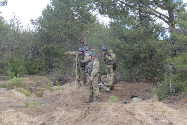 SPG live fire drills took place in Chernihiv region 05