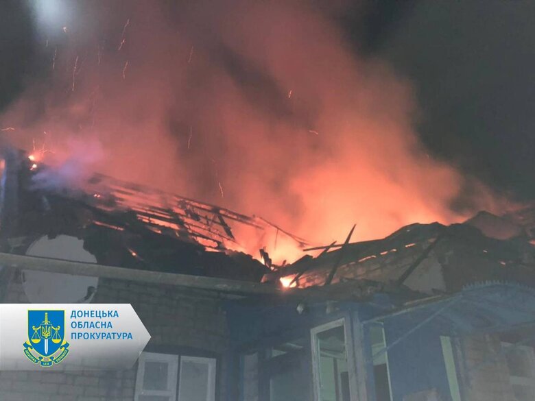 Наслідки ворожих обстрілів Донецької області 02