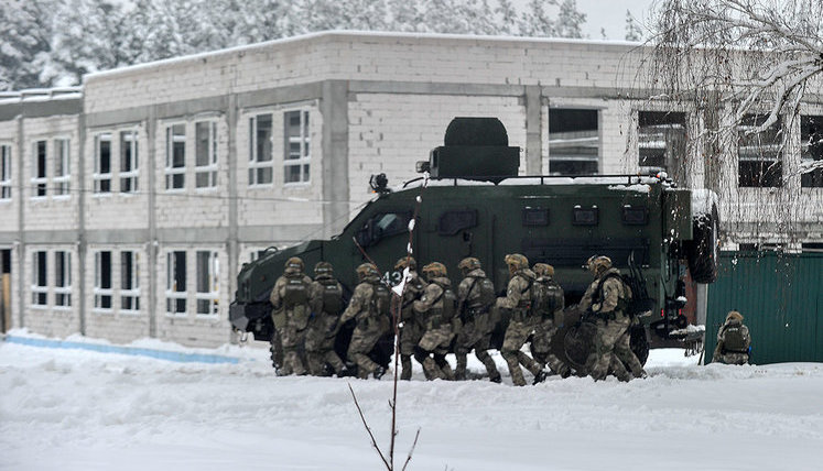 Ukraine's security forces held drills to coordinate their actions, - NSDC chief. PHOTOS