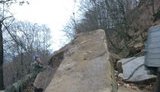 Рух дорогою Тячів-Дубове обмежено через сходження селевого потоку, - ДСНС у Закарпатській області. ФОТОрепортаж