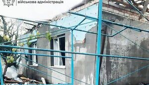 Последствия обстрела Запорожской области