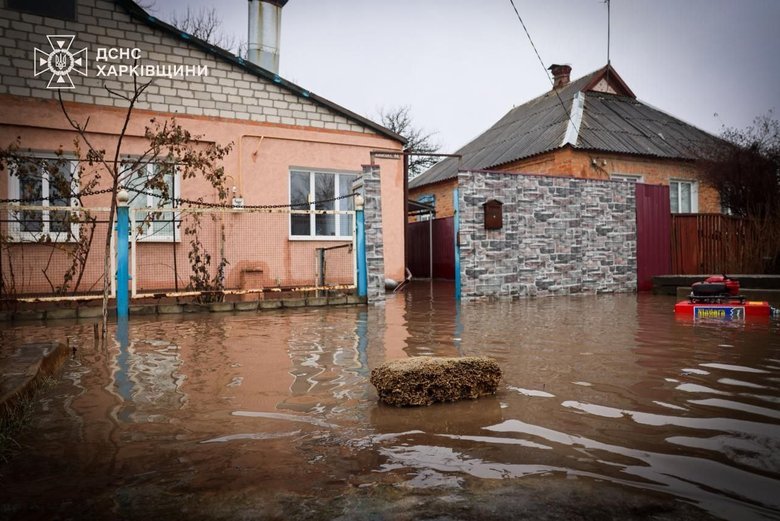 Consequences of flooding in the Kharkiv region