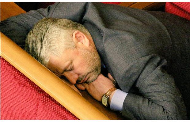 рада депутаты сон спят