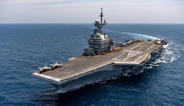 Швеция перехватила российский БПЛА, который приблизился к французскому атомному авианосцу