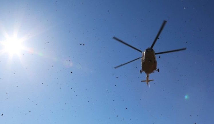 Дві людини загинули унаслідок падіння вертольота Мі-2 на Миколаївщині. ФОТОрепортаж (оновлено)