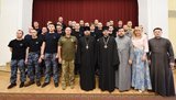 Звільнені українські моряки зустрілися з предстоятелем ПЦУ Епіфанієм. ФОТО