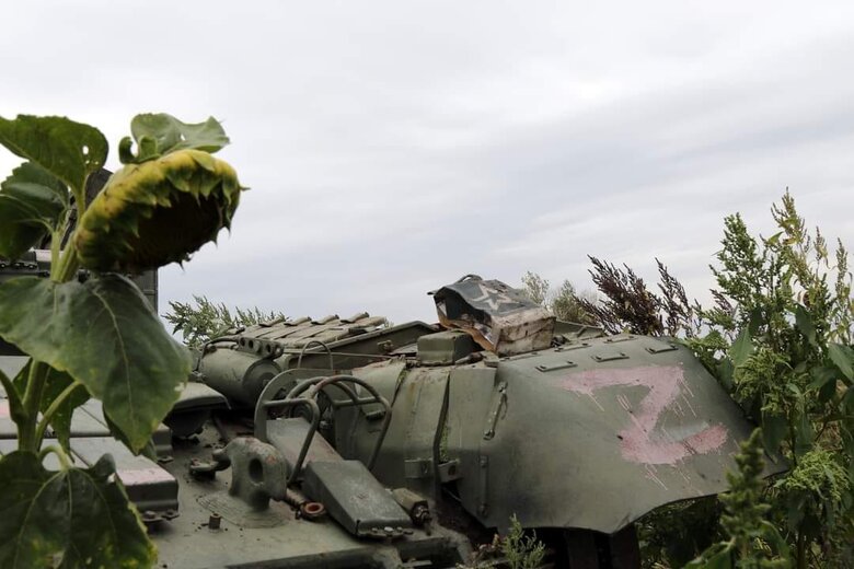 Українські воїни затрофеїли техніку окупантів на Харківщині 05