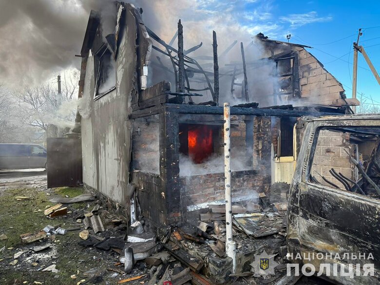 Обстріли на Запоріжжі 12 січня
