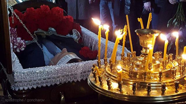 Farewell ceremony for Voronenkov held at St. Volodymyrs Cathedral 01 Farewell ceremony for Voronenkov held at St. Volodymyrs Cathedral 01