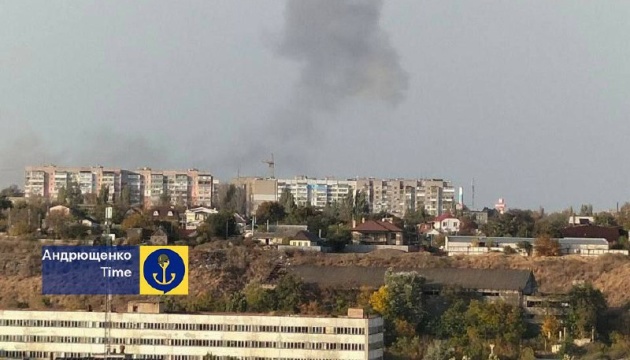 Explosion occurred in occupied Berdiansk 01