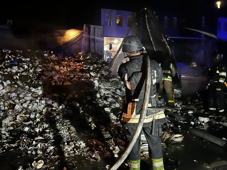 Shelling of Kyiv region