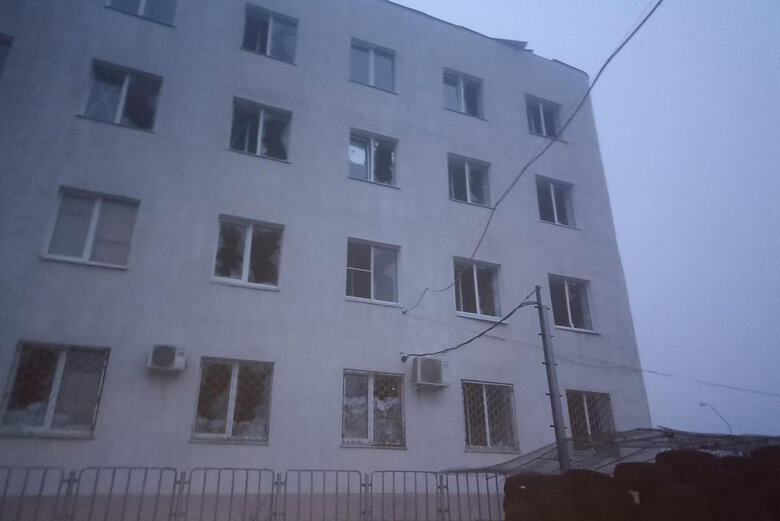 Удар по онкоцентру в Херсоні
