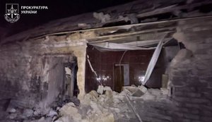 П’ятеро людей постраждали внаслідок удару російського БпЛА по селу на Харківщині. ФОТОрепортаж