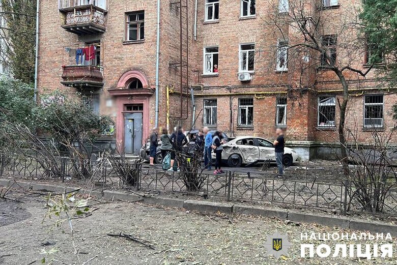 Наслідки ворожої атаки на Київ 26 вересня