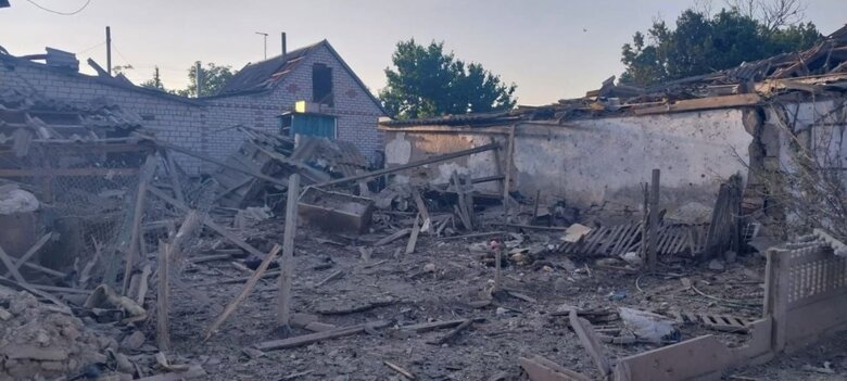 Russia shelled Nadezhdivka in the Kherson region