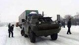 Из-за стихии на Хмельнитчине спасатели БТРами и бульдозерами вытягивают грузовики и легковушки из кюветов. ФОТОреопртаж.