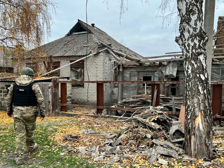 Наслідки обстрілів Донеччини