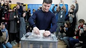 Зеленський проголосував на виборах президента України