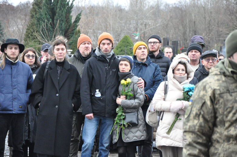 Із режисером монтажу Віктором Ониськом, який загинув у боях за Україну, попрощалися у Києві 30