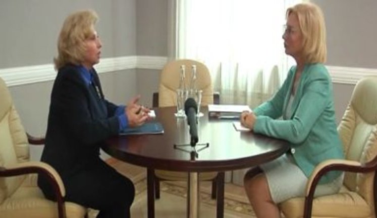 Russian ombudsperson arrives in Kyiv, meets Ukrainian counterpart