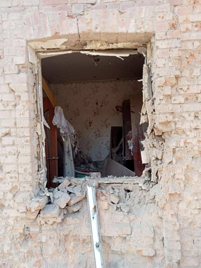 Consequences of enemy shelling of city of Orihiv in Zaporizhia region 04