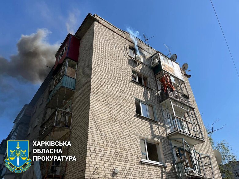 The enemy continues to strike Kupiansk'янську
