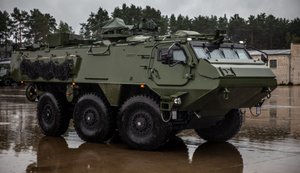 Латвия передала Украине очередную партию БТР "Patria". ФОТОрепортаж