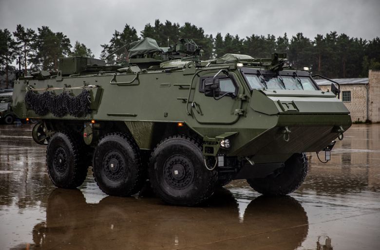 Latvia has transferred a new batch of Patria armoured personnel carriers to Ukraine